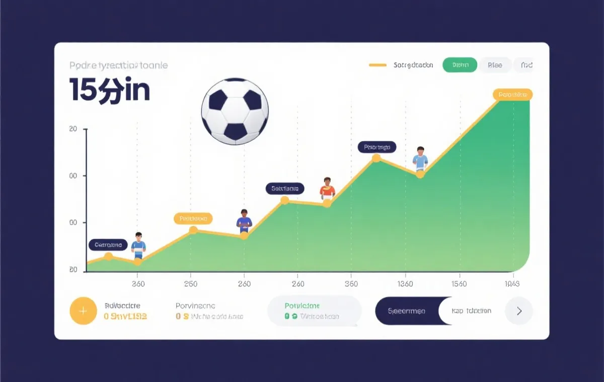 滚球进球概率时间轴示意